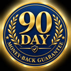 90 day money back guarantee seal