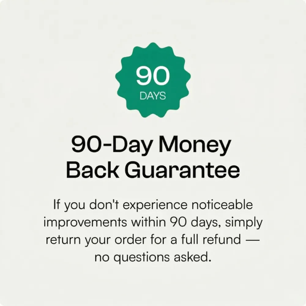 Be Neo 90-day money-back guarantee