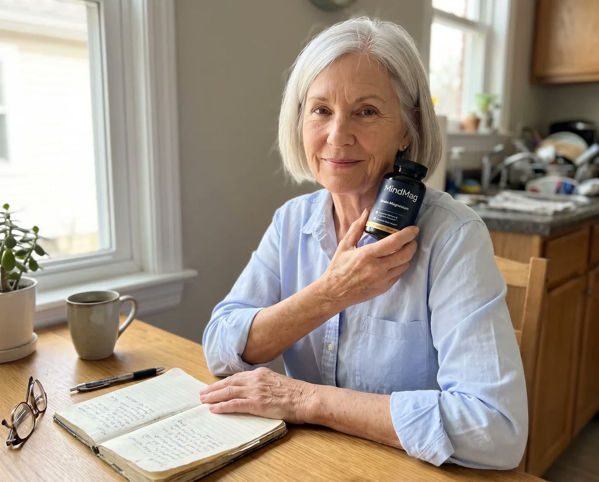 Representative portrait for Sarah T.’s MindMag customer story